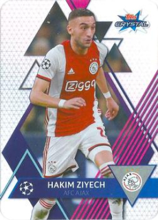 Hakim Ziyech AFC Ajax 2019/20 Topps Crystal Champions League Base card #30